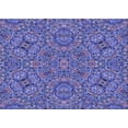 thumbnail image 1 of Ahgly Company Indoor Rectangle Patterned Deep Periwinkle Purple Area Rugs, 8' x 12', 1 of 6