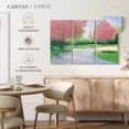 thumbnail image 5 of Elephant Stock Parisian Spring Wall Art - Horizontal Multi Panel Canvas - Living Room Wall Decor - Places Multi Panel - Green And Gray Decor By James Wiens - 65" x 42", 5 of 8