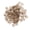Beige, variant on 100Pcs Plastic Safety for Triangle Velvet Noses For Animal Puppet Teddy Bear for