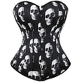 thumbnail image 1 of Corsets pour Femmes Bustiers Gothiques Classiques Top Grande Taille, 1 of 6