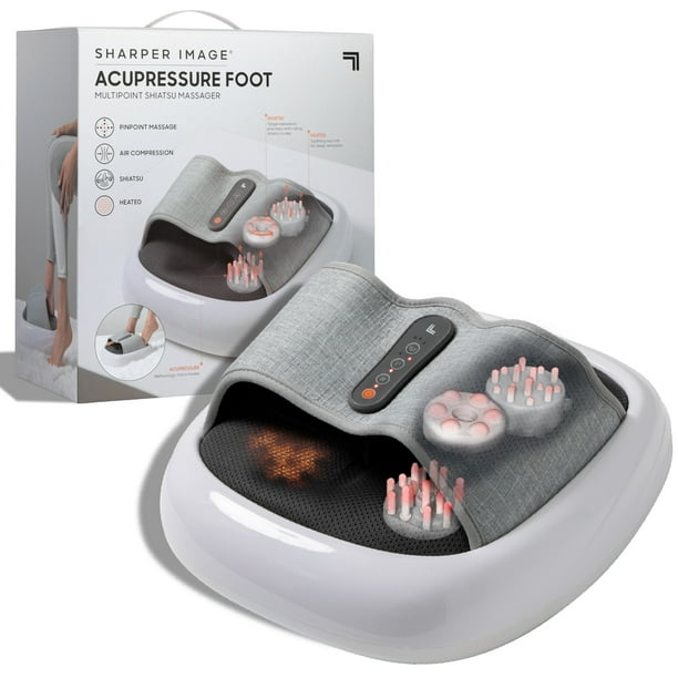SHARPER IMAGE Acupoint Acupressure Foot Massager Machine w/ Acupressure