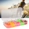 thumbnail image 4 of 100 Uds 5 colores PVC maíz Artificial cebos de pesca suaves sabor carpa Señuelos conjunto Kit de accesorios NikouMX Deportes, 4 of 8