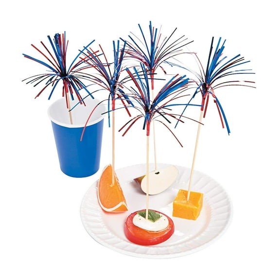 Firework Pick (100Pc) - Party Supplies - 100 Pieces
