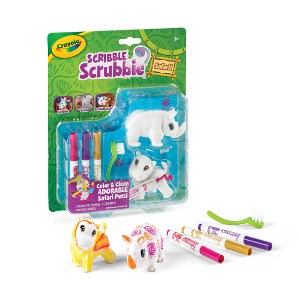 scribble scrubbie zoo