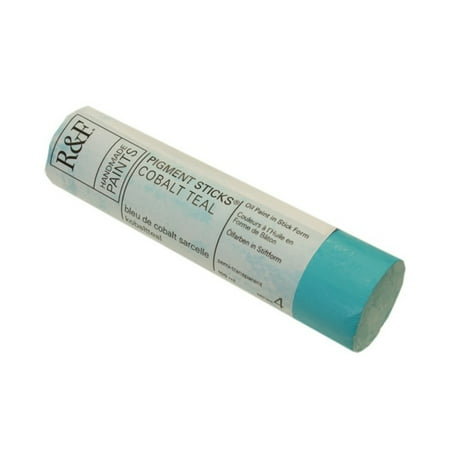 UPC: 0836943007215 | R&F Handmade Paints Pigment Stick  100ml  Cobalt Teal