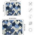 thumbnail image 3 of FREEAMG Colorful Mountains Dish Drying Mats for Kitchen Counter, Heat-Resistant Dishes Drying Pad, Ultra Absorbent Drying Mat for Coffee Machine Sink Rack 18x24 Inch, 3 of 7