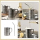thumbnail image 5 of KAKOWELY 1 juego de taza de acero inoxidable, estilo retro, para bebidas frías, estilo industrial, con pajita., 5 of 5