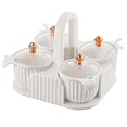 thumbnail image 1 of 1 Set Seasoning Spice Pot Practical Seasoning Container with Cover and Spoon, 1 of 4
