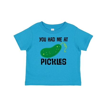 

Inktastic You Had Me at Pickles Gift Baby Boy or Baby Girl T-Shirt