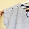 thumbnail image 2 of JONES NEW YORK Textured  Top With Button Detail Top- Ivory/Navy XXL, 2 of 4