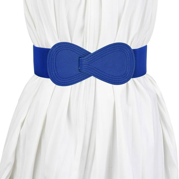WCJM Belts For Women Trendy Polyester Belt Blue Belt One Size