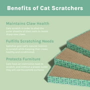 Kitty City Corrugated Cat Scratching Pads with Catnip, 3-Pack