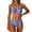BU2, variant on QEMAUUA Elegant Floral Neck Tankini Two Piece Tummy Control Summer Pool Swimwear Swimsuit Swimsuits