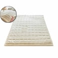 thumbnail image 1 of Dvruxg Milk Flannel Mattress Pad – 59x78.7 inch Thickened Warm Fitted Bed Topper, Soft Flannel Mattress Cover for Winter, Double-Sided Edging, White, 1 of 5