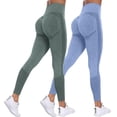 thumbnail image 2 of 3D Anti Cellulite Leggings Smile Contour Activewear Tights No Front Seam Leggings Tummy Control Compression Pants No Curling Lift Pants Workout Yoga Pants High Waisted Breathable Light Pink M, 2 of 9