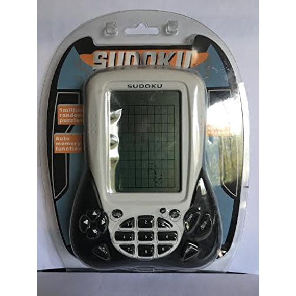 Electronic Suduku Puzzle Machine Black and White