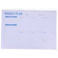 thumbnail image 4 of IFANLANDOR Weekly Planner Note Pad Paper Scheduling 1Pack 10.22X7.86X0.59in, 4 of 8