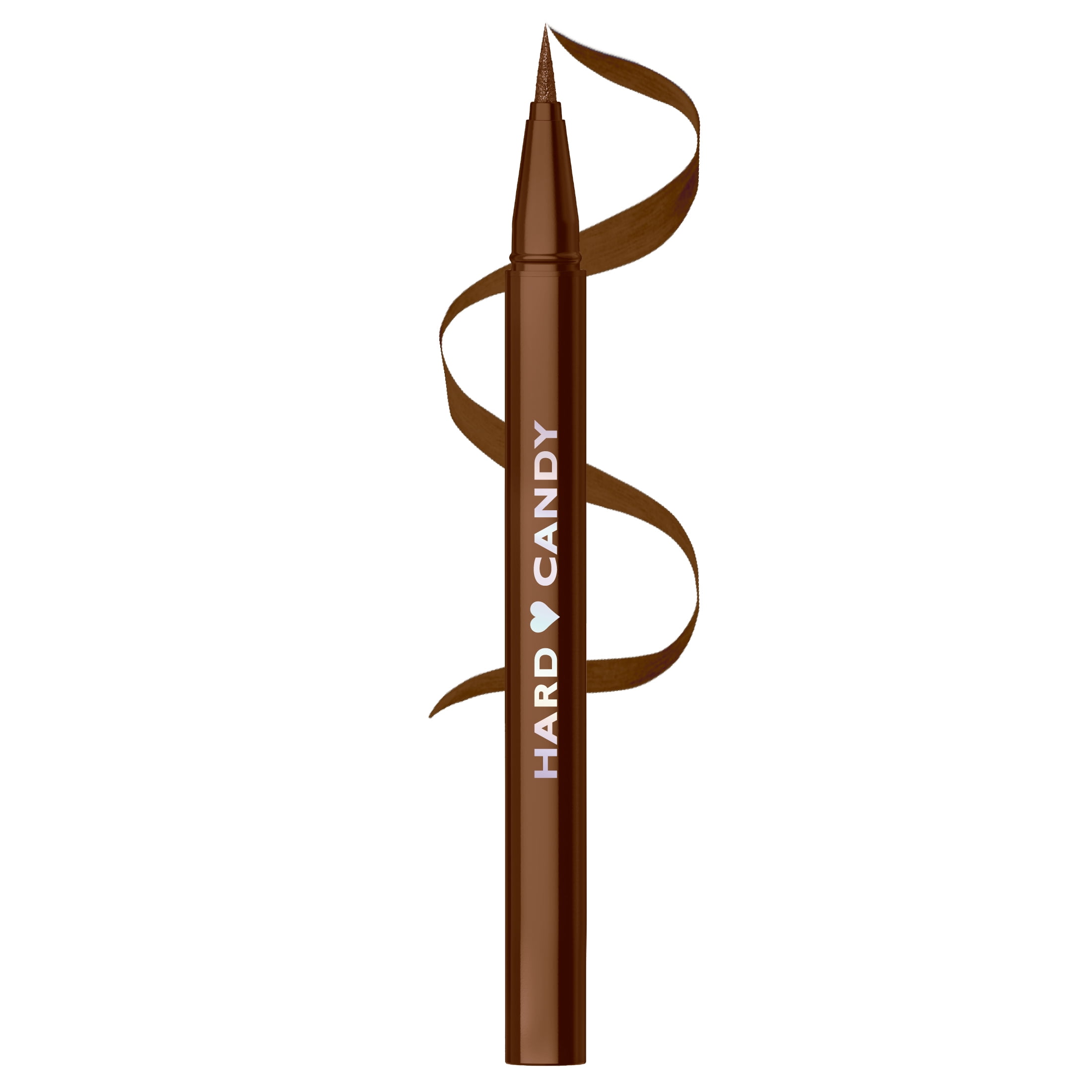 Hard Candy Party Lines Felt Tip Liner, Liquid Eyeliner, Waterproof, Fudging Around, Brown