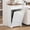 White, variant on Single 10 Gallon Tilt Out Trash Can Cabinet with Deodorizing Function, Wooden Hidden Garbage Can Holder with Storage Drawers for Kitchen and Dining Room, Laundry Hamper Cabinet for Bathroom, White