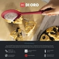 thumbnail image 3 of DI ORO Seamless Series Solid Silicone Spoon - 600F Heat-Resistant Rubber Non-Stick Kitchen Utensil for Mixing, Serving, Cooking and More - LFGB Certified and FDA Approved Pro-Grade Silicone –Red, 3 of 8
