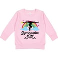 thumbnail image 2 of Inktastic Gymnastics Star Toddler Sweatshirt, 2 of 4