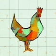 thumbnail image 1 of Tile Mural Kitchen Backsplash - The Strutter on White - by Phyllis Adams, 1 of 1