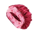 thumbnail image 1 of Bonnet de Sommeil en Satin à Large Bande Élastique pour Femmes, 1 of 3