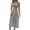 Grey, variant on Duoif Formal Dresses for Women 2025 Sleeveless Front V Neck Casual Summer Dress Cute Bodycon Dresses Womens Dresses Black L