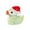 Green, variant on Jiaroswwei Christmas Ornament, Resin Duck Miniature Adorable Glow in The Dark Mini Landscape Creations Xmas Duck Ornaments