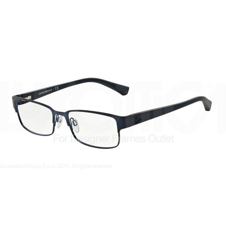 EMPORIO ARMANI Eyeglasses EA 1036 3111 Matte Blue 55MM