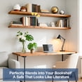 thumbnail image 2 of Large Decorative Book Safe with Combination Lock, Hidden Storage Diversion Box for Cash, Phone, Passport, Valuables – Home Office Bookshelf, Coastal Hideaway, 2 of 7
