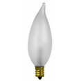 thumbnail image 1 of Feit 25 Watt Frosted Flame Tip Chandelier Light Bulbs  BP25CFF, 1 of 1