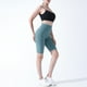 thumbnail image 4 of Pantalones cortos de yoga para mujer Control de barriga Secado rápido Cintura alta Elástico Bodycon Abanopi Pantalones cortos de yoga, 4 of 7