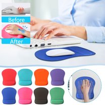 XiYing Gel Wrist Support Mouse Pad with Neoprene Rubber Base for Pc Laptop Gaming, Ergonomic Wrist Rest for Accurate Tracking, 1 Pcs