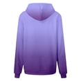thumbnail image 6 of SonxaHe Toddler Girls Hooded Sweatshirts Gradient Long Sleeve Oversized Fashion Casual Clothes with Pockets Purple,Sized 3-4, 6 of 6