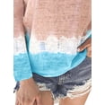 thumbnail image 4 of FASHIONWT Women Plus Size Digitally Printed Long Sleeve Tie Dye Round Neck Top, 4 of 4
