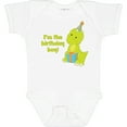 thumbnail image 3 of Inktastic I'm the Birthday Boy T-rex Dinosaur Party Boys Baby Bodysuit, 3 of 5