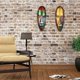 thumbnail image 1 of Tooarts African Face Mask Art Wall Hanging Iron Mask Wall Decoration African Tribal Culture Home or Garden Decor Colorful, 1 of 5