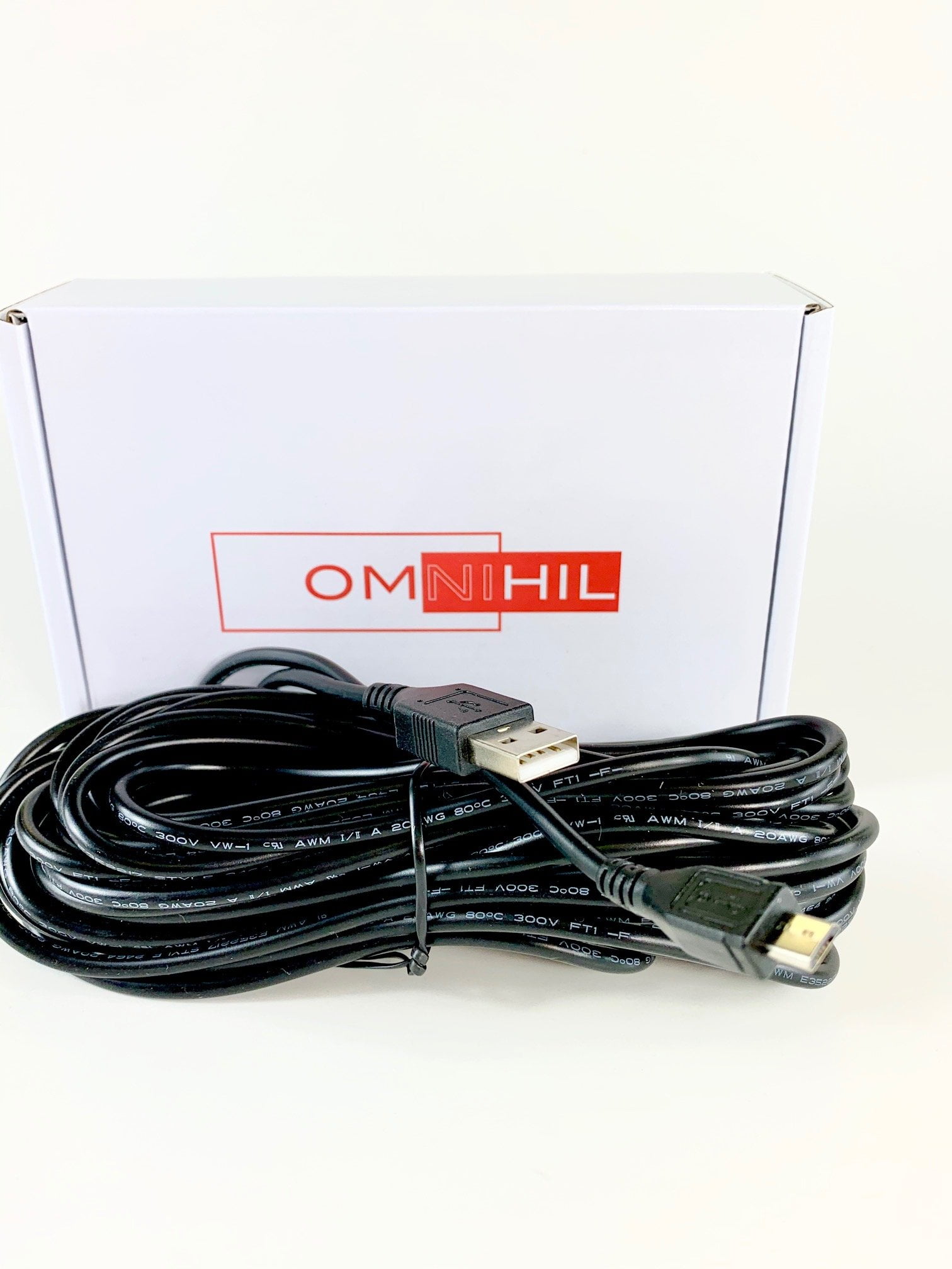 OMNIHIL 30 Feet Long High Speed USB 2.0 Cable Compatible with Cobra ACXT645 Walkie-Talkies 