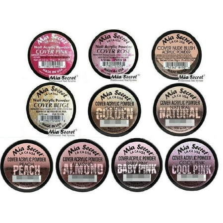 Mia Secret COVER Powder - 0.5 oz; ALL 10 Colors