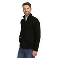 thumbnail image 4 of Chaps Men's & Big Men's Quarter Zip Fleece Sweater Gift Box Set, Sizes S-2XL, 4 of 8