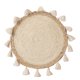thumbnail image 3 of Decoración de pared con cesta tejida, decoración de pared con cesta tejida, colgante de pared de mimbre, pequeño macramé, arte de pared bohemio, decoración del hogar, 3 of 7