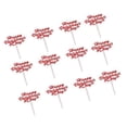 thumbnail image 1 of 2-20pack 12pcs de San Valentín Cupcake Topper Cake Picks fiestas pastel 20 piezas Sunnimix Primero de la torta, 1 of 8