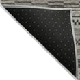 thumbnail image 3 of Addison Rugs Chantille Indoor/Outdoor Transitional Stripes Taupe Washable Rectangle Rug, 3' x 5', 3 of 6