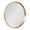Gold, variant on Kate and Laurel Travis Round Wood Wall Mirror, 21.6" Diameter, Gray, Modern Wall Décor Accent