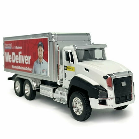 1/50 Pull Back Simulated Model Alloy Plastic Engineering Truck Container Car Construction Model Car Kids Toy Vehicle TAPDRA Spare Part