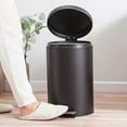 thumbnail image 6 of 3L Garbage Can Trash Bin with Foot Pedal Quiet Closing Lid Waste Bin for Household and Office Desks, 6 of 11