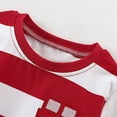 thumbnail image 3 of Hienoo Boys Striped T-Shirt Round Neck Short Sleeved T Shirt Casual Cotton Tshirt, 3 of 5
