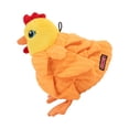 thumbnail image 4 of KONG® Layerz Forage Crackle and Squeaker Dog Toy, Hen, Medium, 4 of 7