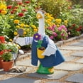thumbnail image 4 of Gaggleville Gardener Goose Outfit, Fits Large 23" H Statue, by Fox Valley Traders, 4 of 8